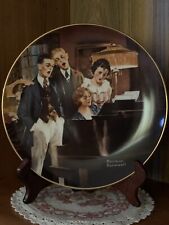 “Close Harmony” Norman Rockwell Light Campaign Series Plate #5 Edwin Knowles picture