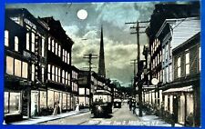 Middletown, New York. North St. Vintage Postcard Great Condition. NY picture
