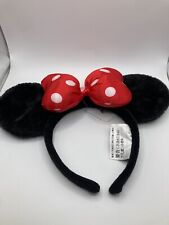 Authentic Original Disney Park  MINNIE MOUSE Ears Polka Dot Bow Headband NWT picture