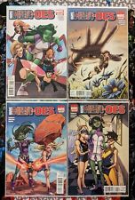 MARVEL HER-OES #1 #2 #3 #4 COMPLETE LN 2010 LOT OF 4 MARVEL COMCIS (29AR) picture