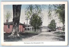 Hampstead New Hampshire Postcard Square East Exterior House 1920 Vintage Antique picture