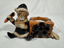Yankee Candle Boney Bunch Elf Skeleton Tea Light Candle Holder - Halloween Decor picture