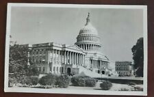 RPPC US Capitol Washington DC 1948 Vintage Postcard w stamp picture