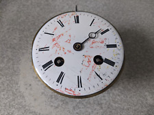 VINTAGE / ANTIQUE BRASS CLOCK MOVEMENT -  JAPY FRERES  - SPARES REPAIRS - picture