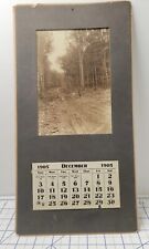 Antique 1905 calendar Hunting Photo Faded  Xc picture