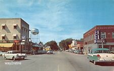 Postcard MN Aitkin Minnesota Avenue and 2nd Street Looking West Minnesota picture