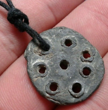 Ancient Roman Leaden Amulet 1st - 2nd century AD. picture