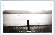 RPPC Blue Sea Lake QUEBEC CANADA 1967 Postcard picture