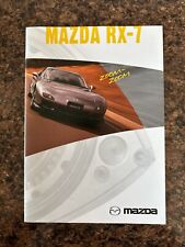 RARE JDM 2002 Mazda RX-7 RX7 FD3S Spirit R Type R Bathurst Brochure Catalog picture
