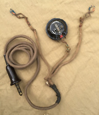 WW2 RAF TYPE 20 MICROPHONE AND LOOM WITH PLUG. OCT 1940 ISSUE BATTLE OF BRITAIN picture