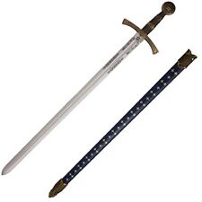 Denix French Replica Fixed Sword Metal Alloy Blade & Antique Brass Finish Handle picture