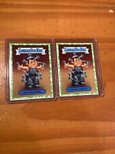 2017 Topps Garbage Pail Kids Nine Inch Nails Cards 4A 4B Battle Of Bands Green picture