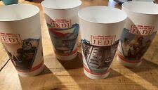 Vintage 7-11 Slurpee Cup 1983 STAR WARS RETURN OF THE JEDI 4 Cups picture