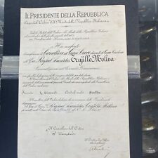 L@@K DOMINICAN REPUBLIC-ITALIA 1954 PRESIDENTE  DEDICATED TO TRUJILLO Rare picture