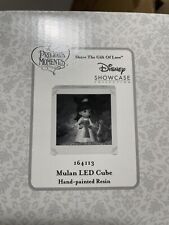NIB Precious Moments Mulan CubeDisney Share the Gift of Love LED 164113 Resin picture