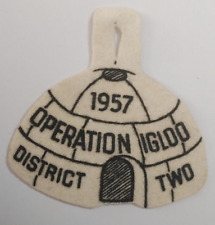 BSA 1957 OPERATION IGLOO     DISTRICT TWO picture