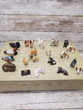 Ceramic Dog Figurines - Lot of 14 Various Breeds & Sizes - Mostly Japan picture