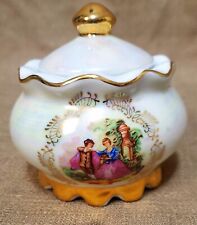 Yusui 24K Gold Plated Porcelain Sugar Dish picture