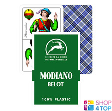 Magiare Belot Green Tarot Playing Cards Deck 100% Plastic Modiano Esoterisch New picture