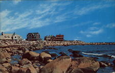 New England Rocky Coastline location unknown ~ postcard  sku713 picture