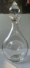 Lenox Clear Glass Tuscany Classics Pierced Decanter Liquor Pourer With Stopper picture