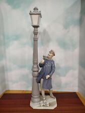 RARE Lladro Lamplighter Figurine picture
