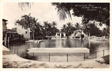Venetian Pool Coral Gables 1946 Florida Real Photo RPPC picture