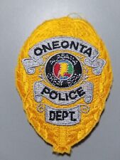 ONEONTA POLICE DEPARTMENT ALABAMA AL BADGE PATCH picture