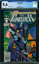 Punisher #1 CGC 9.6 Marvel 1987 - RARE NEWSSTAND - Key Modern WP N10 311 cm pr picture
