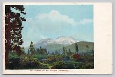 Postcard The Summit of Mt. Shasta California, Posted 1909 picture