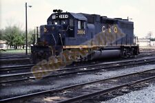 Vtg 1985 Train Slide 3884 C&O Chesapeake & Ohio Engine X1L065 picture