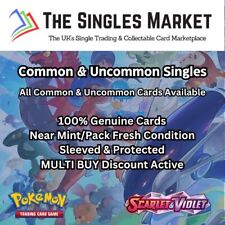 Pokemon TCG Scarlet & Violet BS Standard Common & Uncommon Singles Up To 80% Off picture