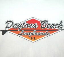 Rare DAYTONA BEACH LONGBOARDS T Shirt SURFING Florida SURFER Vtg Retro Logo  picture