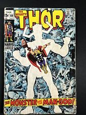 The Mighty Thor #169 Vintage Marvel Comics Silver Age 1st Print 1969 Good *A2 picture