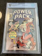 Power Pack (1984) #27 CBCS 9.8 Great X-Men Focused Cover picture