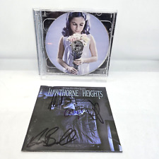 HAWTHORNE HEIGHTS SIGNED IF ONLY YOU WERE LONELY CD COVER DAMAGED CASE CASEY picture