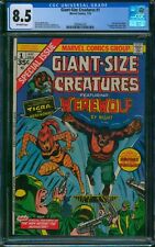 Giant-Size Creatures #1 ⭐ CGC 8.5 ⭐ 1st App of TIGRA Werewolf Marvel Comic 1974 picture