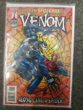 VENOM #1 ALONG CAME A SPIDER: THE NEW SPIDER-MAN VS VENOM 1996 Marvel picture