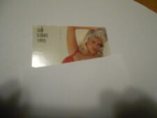 ANNA NICOLE SMITH SEX STARS  1993 playboy DECEMBER centerfold CARD ELENIAK BACK picture