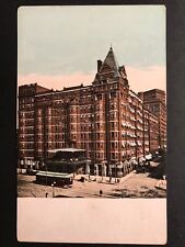 Postcard Cleveland OH - c1900s Street View of the Hollenden Hotel with Trolley picture