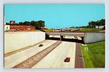 Postcard Louisiana Shreveport LA Highway 20 Cars 1960s Unposted Chrome picture