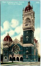 Postcard - First Congregational Church, Portland, Oregon picture