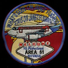 USAF Janet Air Airline Western Tonapah Test Range Area 51 Patch C4 picture