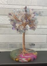 Copper Aquamarine Crystal Tree picture