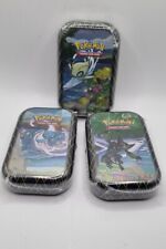 3 X Pokemon Card Shining Fates Mini Tins | Brand New And Sealed  picture