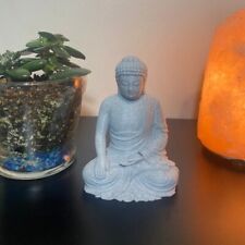 Buddha Statue Small, Marble Filament, Meditation, Calm, Peace, Desk  Accessory  picture