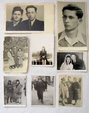 She'erit Ha-Pleita. 8 orig. photos of Jewish people of DP camps, 1947-48 PC size picture