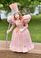 Vintage Presents Wizard of Oz Figure 1988 Macau Glenda The Good Witch Pink Dress picture