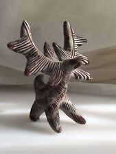 Vintage Chiapas Handmade Souvenir Moose ?Figurine Folk Art Small picture