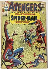 Avengers #11 (1964) 2nd Kang Appearance & Early Spider-Man Appearance FR-GD picture